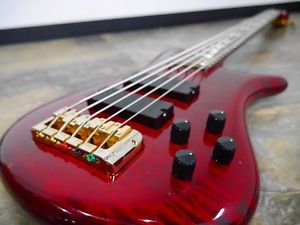 Spector: Electric Bass euro 5lx black cherry gloss USED