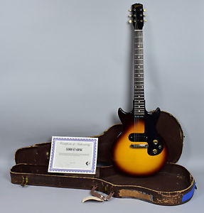 1964 Gibson Vintage Melody Maker Sunburst Electric Guitar USA w/OSSC