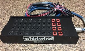WHIRLWIND Medusa 32 Channel Audio Snake Multi Wiring System + FREE US SHIPPING!