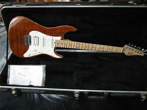SUHR PRO SERIES S4 ROOT BEER STAIN FINISH 2008 WITH OHSC, SPEC SHEET