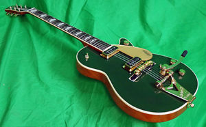 Gretsch G6128TCG Duo Jet Cadillac Green with Bigsby Electric Guitar