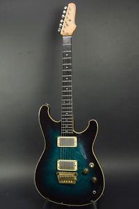 1983 Vintage Ibanez RS1010SL Steve Lukather Roadstar II Aqua Blueburst w/HSC