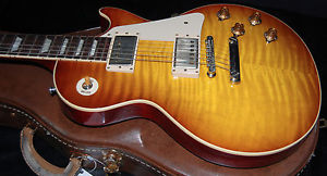 2017 Gibson Les Paul 1958 Aged Reissue Iced Tea - Aged Lifton Case Only 8lbs15oz