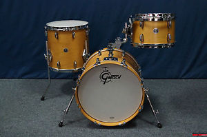 Gretsch USA Brooklyn Shellset in "Satin Natural"  -  18,12,14"