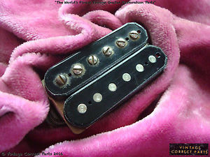 Vintage Gibson PATENT STICKER PICKUP 8.96k PAF TONE humbucker 1958 Les Paul 1959