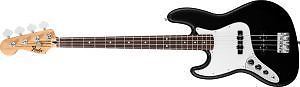 Fender Standard Jazz Bass Left-Handed Black 3-Ply Parchment Pickguard 146220506