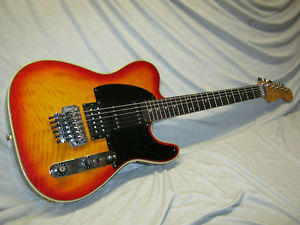 CUSTOM HEAVY METAL TELLY -- CHARVEL FINE TUNE TREMOLO