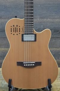 Godin A6 Ultra Natural Semi-Gloss "SF" Electro-Acoustic Guitar w/ Bag #16176118
