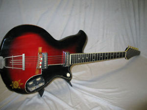 1962 HOYER ELECTRIC GUITAR - WILD & RARE