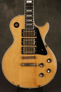 original 1976 Gibson Les Paul Custom Natural 3 PICKUPS!!!
