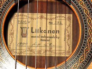 1994 Liikanen Classical Guitar