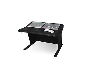 Sterling Modular Multi-Station | 2 Bay Studio Desk | Black Trim