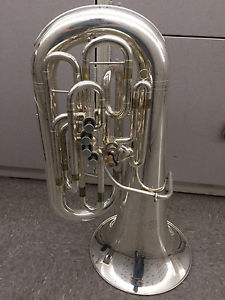 BMB F Tuba J-445SP Silver lacquer - Excellent condition