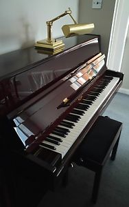eavestaff upright piano with damper pedal