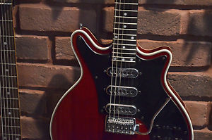 NOS Burns Brian May Signature Electric Guitar Classic Red Inv# RG24