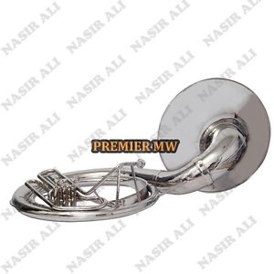 PMW Bb PITCH SOUSAPHONE BIG BELL 25" WITH FREE CARRY BAG + MP + NICKEL SILVER