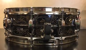 Tama Signature Palette 5 x 14 Kenny Aronoff Trackmaster Snare Drum; Autographed
