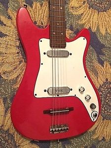 VINTAGE EARLY 1960`s VOX "CLUB MAN" GUITAR (MADE IN ENGLAND) ALL ORIGINAL