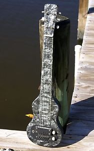 SUPRO LAP STEEL GUITAR in Black MOTS- (1960)
