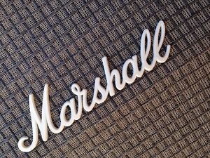 Vintage 1975 Marshall 4X12 1960A Angled Top Cab With Original G12m Speakers