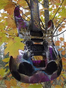 Ibanez Swirl RG 570 "Hail to the King" Custom Osterlund Skull