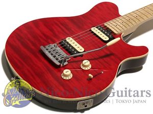 MUSIC MAN Axis Super Sport (Trans Red) guitar FROM JAPAN/512