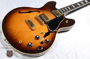 Gibson 1979 ES-347 Sunburst Ebony Coil tap Free Shippng