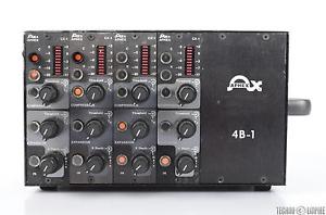 4 Aphex CX-1 Compressor Modules W/ 4B-1 Lunchbox Power Supply #28322