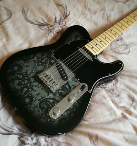Fender FSR Telecaster Paisley Black Limited Edition