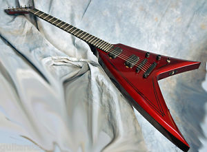 WASHBURN WV40MRK Shredders Axe BUZZ FEITEN TUNING SYSTEM Gorgeous Metalic Maroon