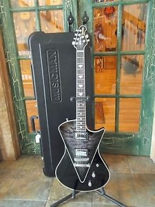 Ernie Ball Music Man Armada Solid Body Electric Guitar Black w/ Hard Case