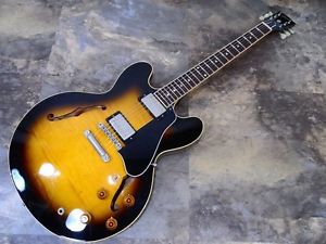 Gibson Custom Shop ES-335 1959 Reissue Semi Acoustic E-Guitar Free Shipping