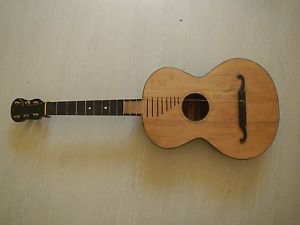 VERY RARE  ANTIQUE ITALIAN 1822 GAETANO GUADAGNINI TORINO GUITAR