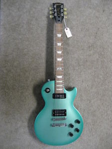 SLIGHTLY used 2014 Gibson Les Paul Futura Inverness Green Faded Vintage w/case
