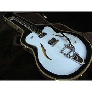 Used Electric Guitar Hofner Verythin Single Cutaway Light Blue
