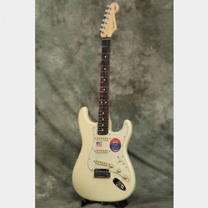 NEW Fender USA / Jeff Beck Stratocaster Olympic White guitar FROM JAPAN/512