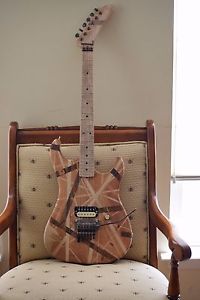 Musikraft Partscaster Frankenstrat with Motor City Pickup and EVH D Tuna