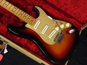 Fender Custom Shop  57 Stratocaster 3Color Sunburst Used Electric Guitar F/S
