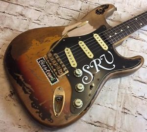 Customshop SRV Rory Gallagher Guitar Aged Relic Vintage Nitrocellulose S Type