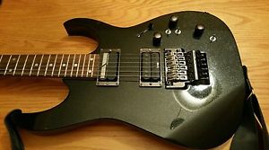 IBANEZ RG620X PIEZO AND SUSTAINIAC SUSTAINER GALAXY BLACK EXCELLENT CONDITION