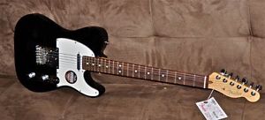 Fender American Standard Telecaster 2016 Rosewood Board Black - Black Dot Music