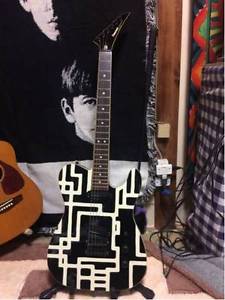 FERNANDES Tomoyasu Hotei Model Telecaster Limited Black E-Guitar Free Shipping