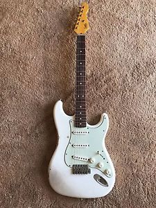 LsL Instrument CVS Carl Verheyen Special Vintage White Saticoy Guitar