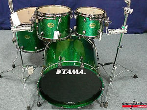 Tama Starclassic Maple Shellset in "Green Sparkle"  22,10,12,16" - Made in Japan