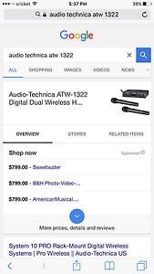 Audio Technica ATW 1322
