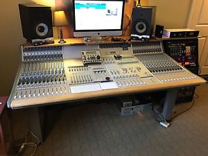 AUDIENT ASP8024 with Dual Layer Control DLC 24-Channel Recording Console