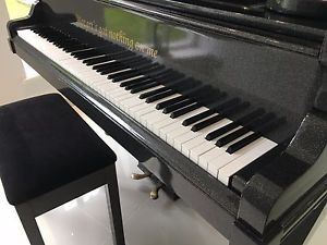 Tesoro Nero High Gloss Sparkly Grand Piano