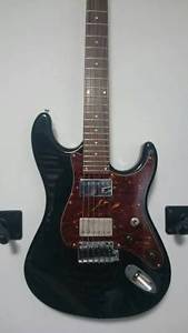 Heartman Stratocaster Type GLAY HISASHI Model Black E-Guitar Free Shipping
