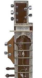 Teak Wood  Electric Sitar Hand Made By Dorpmarket