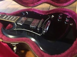USED 1999 Gibson SG Standard Black Electric Guitar with OHSC